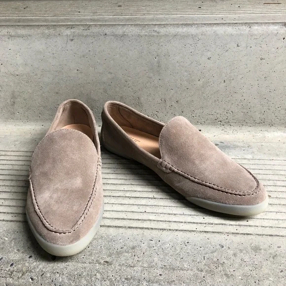 Frye womens Melanie Skimmer taupe suede loafer shoes - Picture 3 of 6